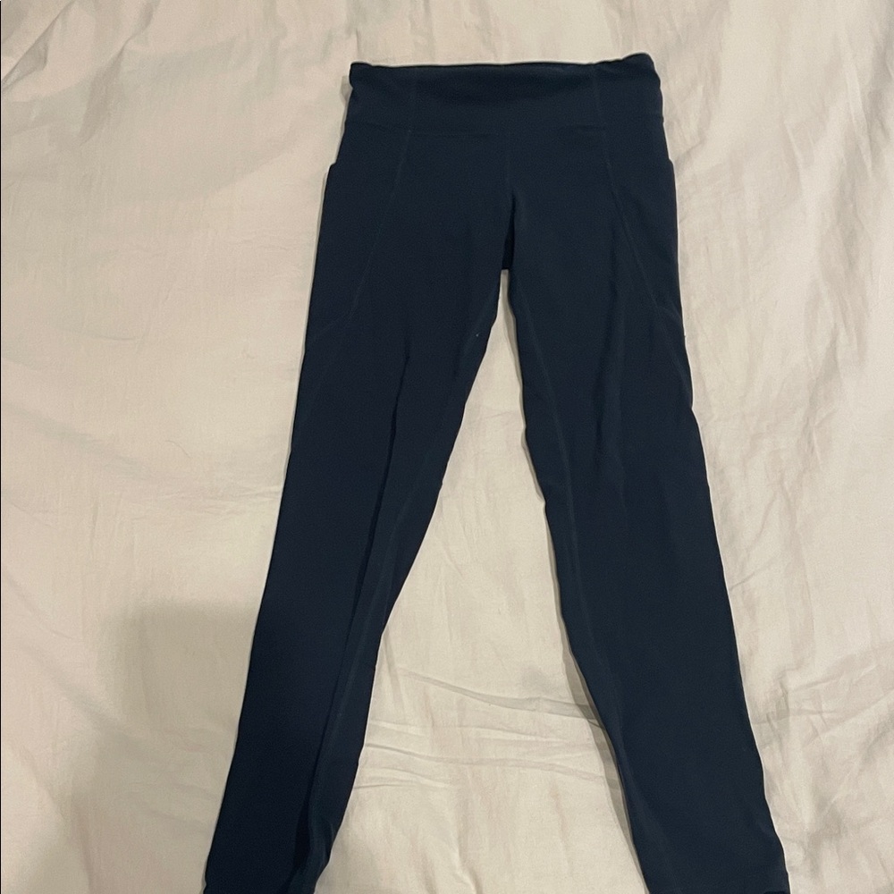 Athleta Kids Leggings in Navy Blue